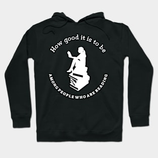 Good to be among readers Hoodie